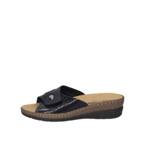 Valleverde in Pelle Lucida Blu 25501