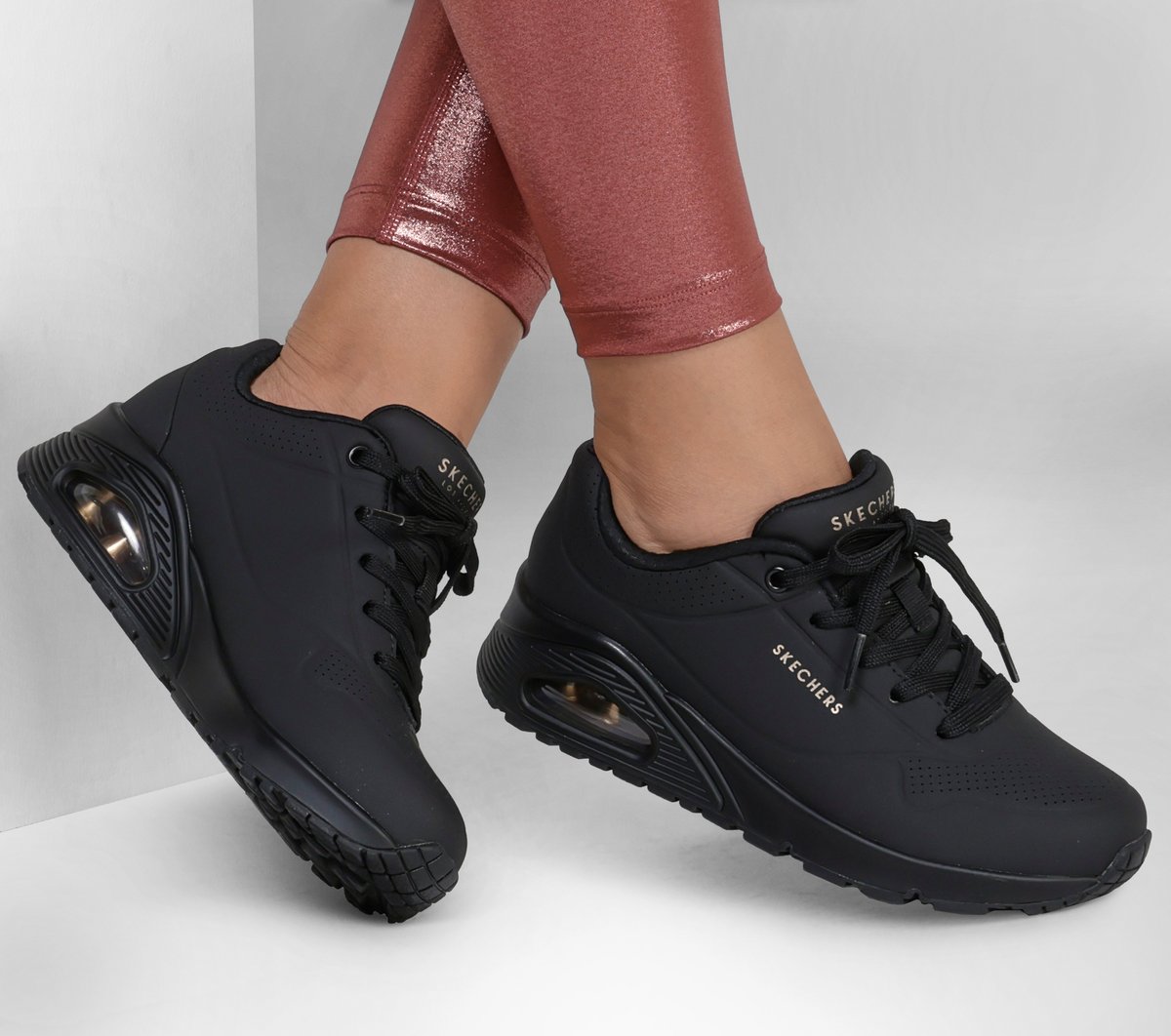 Skechers Street Los Angeles 73690 nero dettaglio