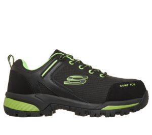 Skechers For Work Gatlon Strigax 200188EC nero verde fluo